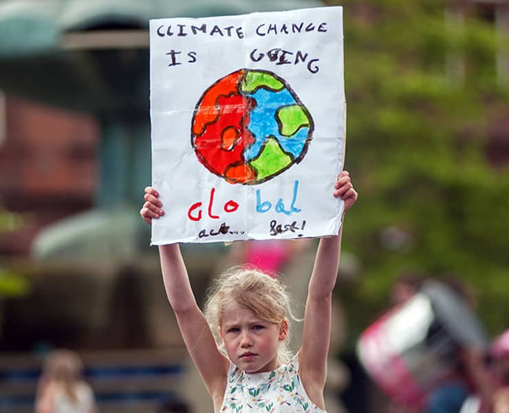 مظاهرات التغير المناخي