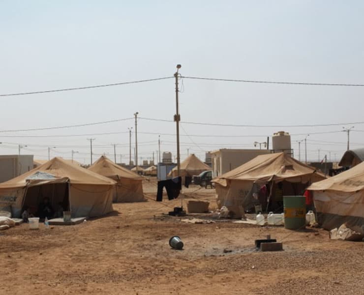 مخيم الزعتري, الأردن, بلوك تشين, اللاجئين, سوريا