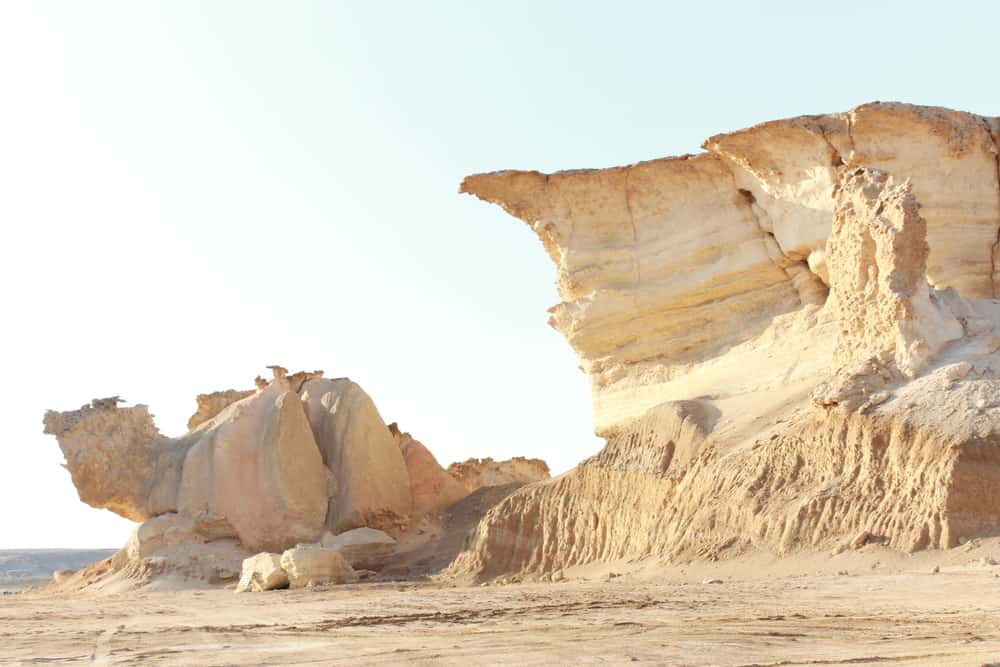 منحوتات الإبل الحجرية في السعودية