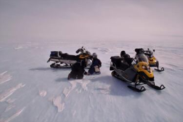 العثور على النيازك في القطب الجنوبي