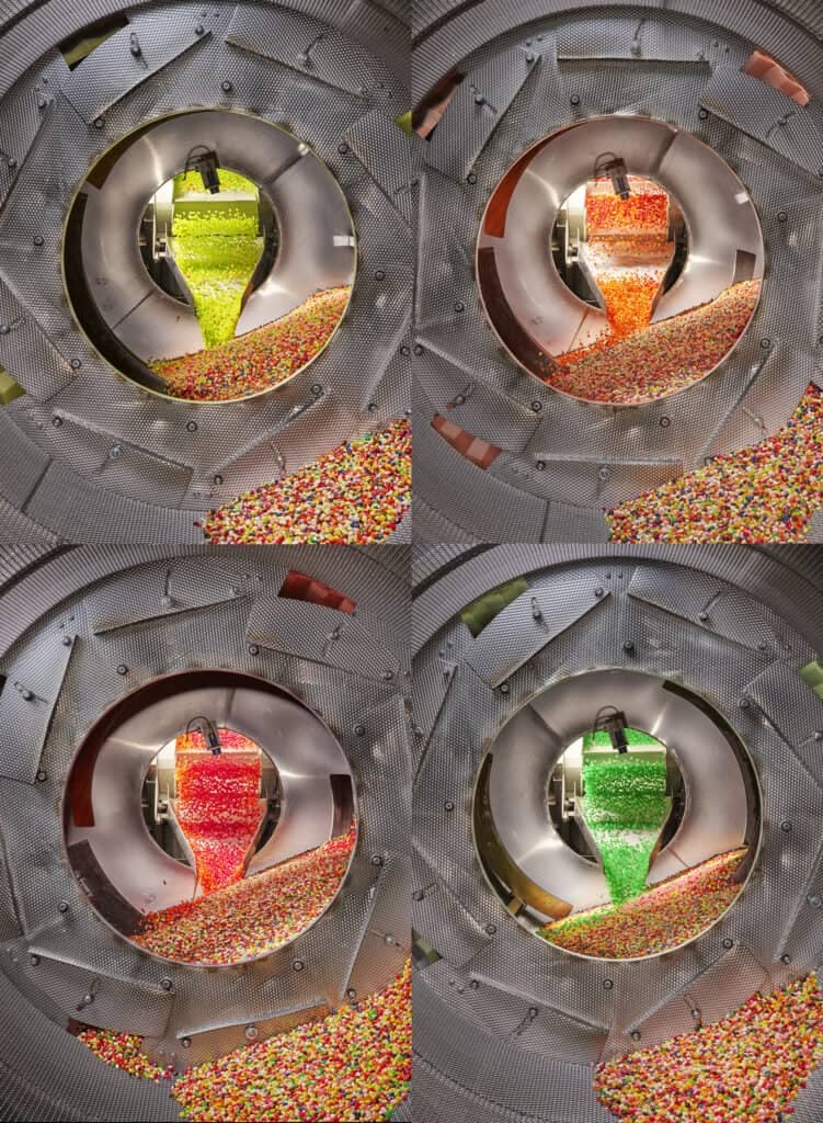 كيف تُضاف الألوان إلى الحلوى؟ عملية تتطلب تكنولوجيا دقيقة