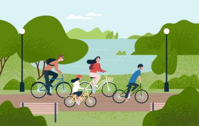 6 فوائد بيئية وصحية لركوب الدراجات