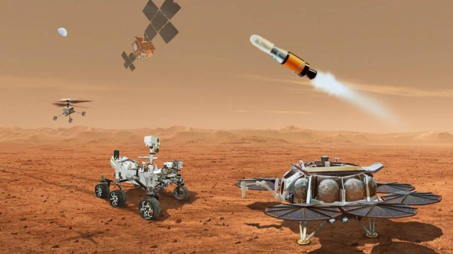 طائرة جديدة من ناسا تعيد لتجربة الطيران فوق المريخ مرحها