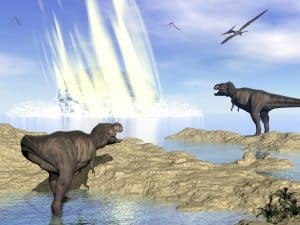 الكويكب المتسبب في انقراض الديناصورات أحدث موجات التسونامي الأكبر على الأرض
