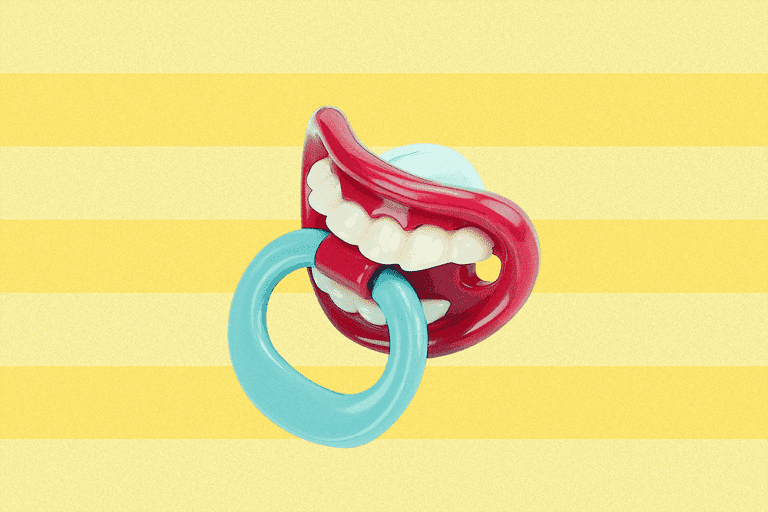 هل تؤثر اللهاية على أسنان الطفل؟