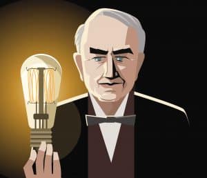 كيف أنار توماس إديسون عالمنا باختراعه أول نظام إضاءة كهربائي؟