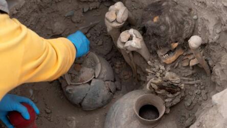 مفاجأة أثرية في البيرو: اكتشاف مومياء عمرها 1,000 عام تحتفظ بشعر كامل وفك سليم