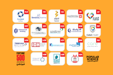 18 شركة في قطاع الحياة والصحة ضمن قائمة فورتشن 500 العربية