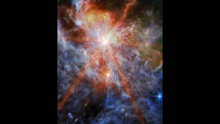 شاهد صورة جديدة من تلسكوب جيمس ويب الفضائي لسديم مذهل