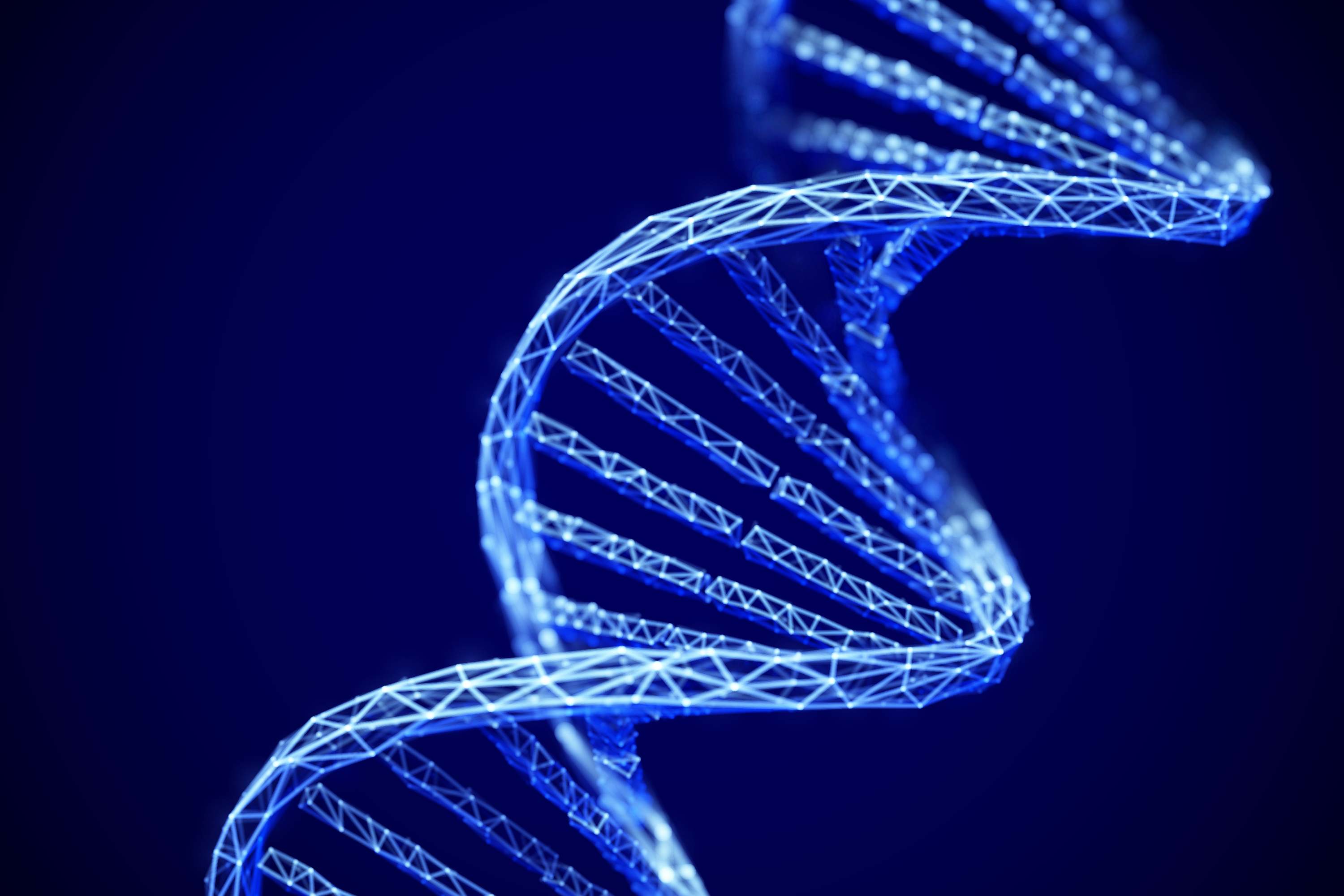 Genetic technologies. Двойная спираль молекулы ДНК. Цифровая спираль. Линии ДНК абстракция. Спиралевидная молекула ДНК.