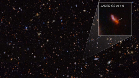تلسكوب جيمس ويب الفضائي يكتشف أولى المجرات في الكون