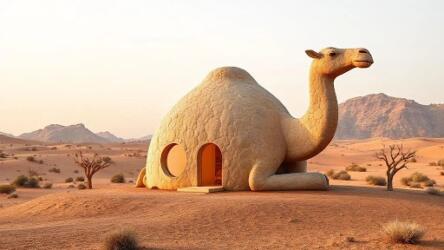 صمم بيتك على شكل جمل لتوفّر نصف الكهرباء
